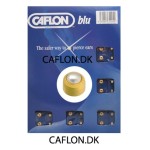 CFYN12 Caflon 24kt gold plated stud pack with pearl cabachon